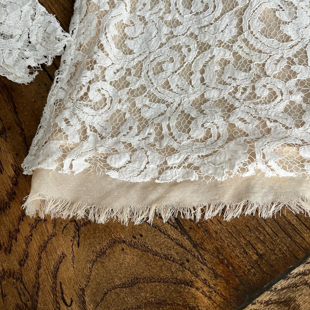 CLUB MONACO lace boho top - Picture 4 of 5